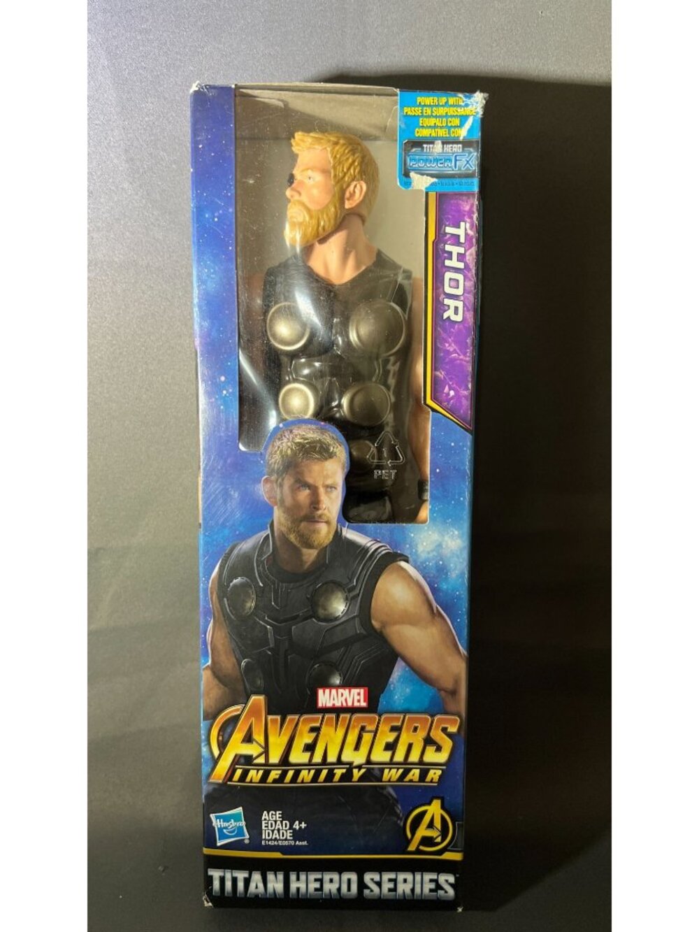 Marvel Avengers Infinity War Thor Titan Hero Series Action Figure 12" Hasbro Pow